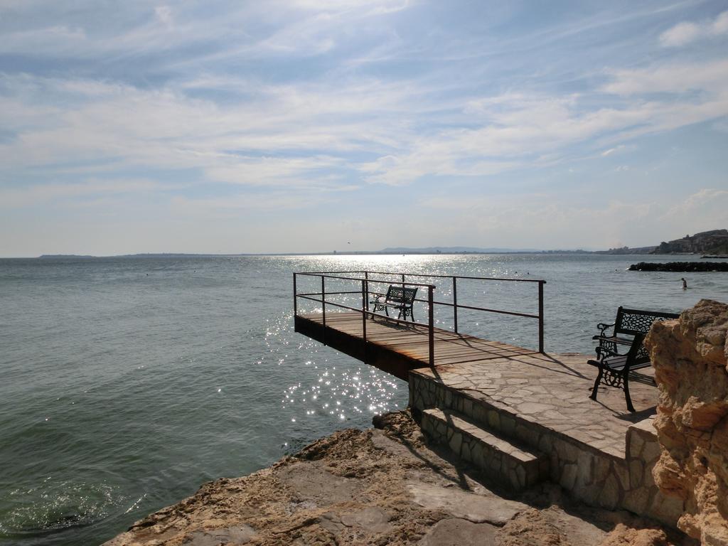 Panoramic Sea View Apartment Crown, Pools And Beach, Sveti Vlas Eksteriør billede